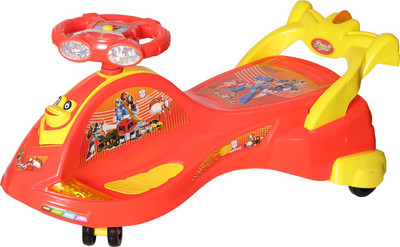 

NHR Kids Deluxe Free Wheel Magic Swing Concept Car Ride-On(Red)…(Red)