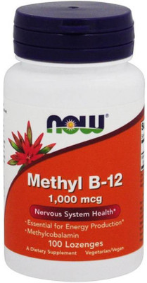 

Now Foods Methyl B-12 1000 mcg 100 Lozenges(100 No)