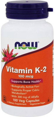 

Now Foods Vitamin K-2 100 mcg - 100 Nos(100 No)