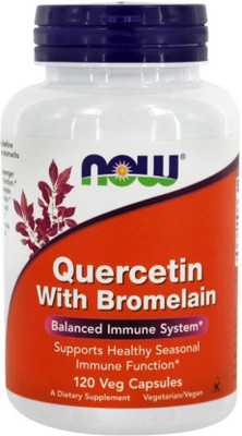 

Now Foods Quercetin W/Bromelain 120 Caps(120 No)