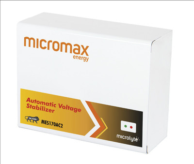 

Micromax Energy Limited MES 170AC2.0 Micromax AC Stabilizer 2.0(White)