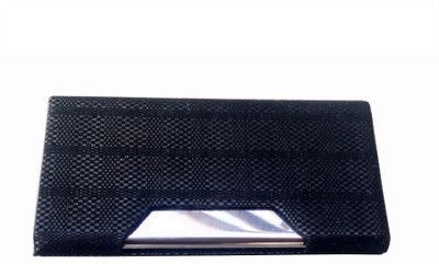 

BABA BLESSINGS Men Black Jute Card Holder(24 Card Slots)