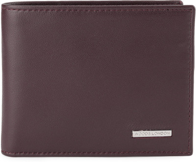 

Woodland Men Brown Genuine Leather Wallet(8 Card Slots), Maroon
