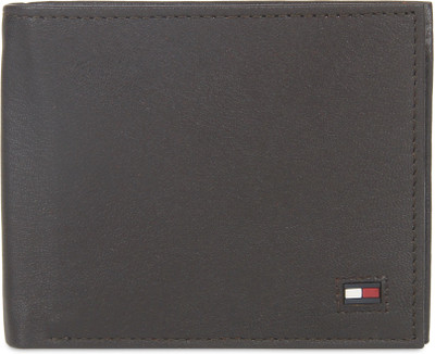 

Tommy Hilfiger Men Brown Genuine Leather Wallet(4 Card Slots)