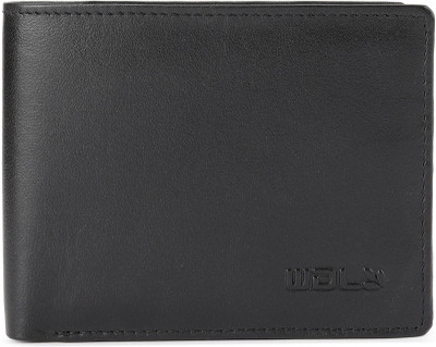 

Woodland Men Black Genuine Leather Wallet(6 Card Slots)