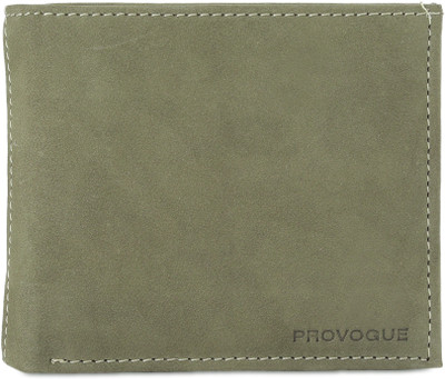 

Provogue Men Green Genuine Leather Wallet(5 Card Slots)
