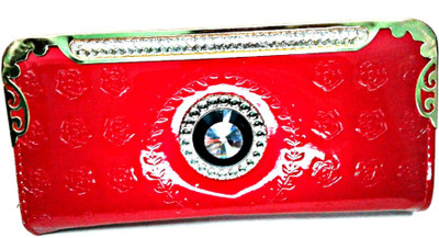 

Bidgap Women Red Artificial Leather Wallet(4 Card Slots)