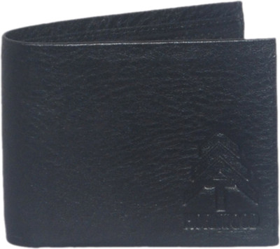 

hornwood Men Black Genuine Leather Wallet(6 Card Slots)