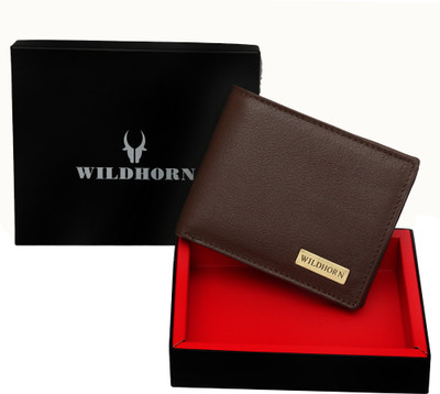

WildHorn Men Brown Genuine Leather Wallet(7 Card Slots)