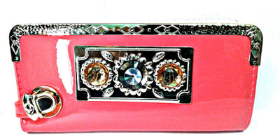 

Bidgap Women Red Artificial Leather Wallet(4 Card Slots)
