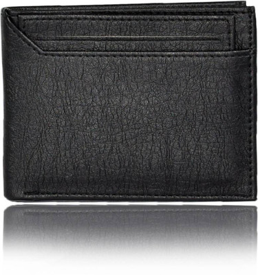 

Arrowbee Men Black Artificial Leather Wallet(7 Card Slots)