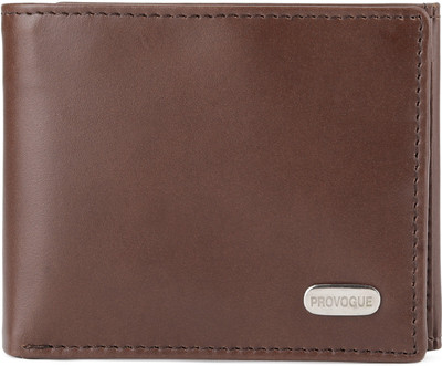 

Provogue Men Brown Genuine Leather Wallet(6 Card Slots), Marooon