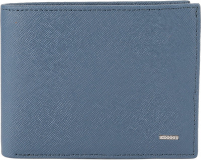 

Woodland Men Blue Genuine Leather Wallet(4 Card Slots)