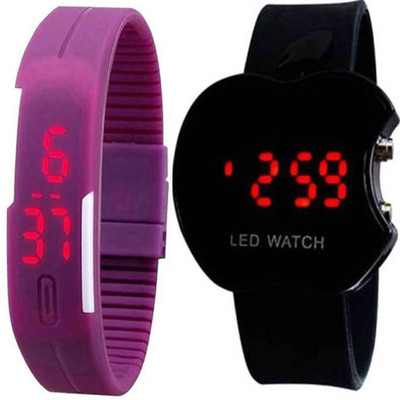 

Fashion Gateway Apple Led and Digital Band (Also best for gifting) Watch - For Boys & Girls