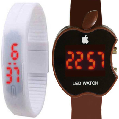 

Fashion Gateway Apple Led and Digital Band (Also best for gifting) Watch - For Boys & Girls
