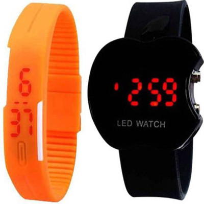 

Fashion Gateway Apple Led and Digital Band (Also best for gifting) Watch - For Boys & Girls