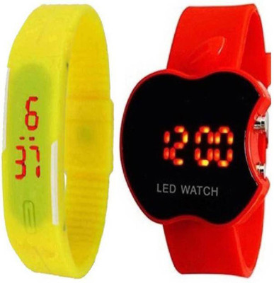 

Fashion Gateway Apple Led and Digital Band (Also best for gifting) Watch - For Boys & Girls