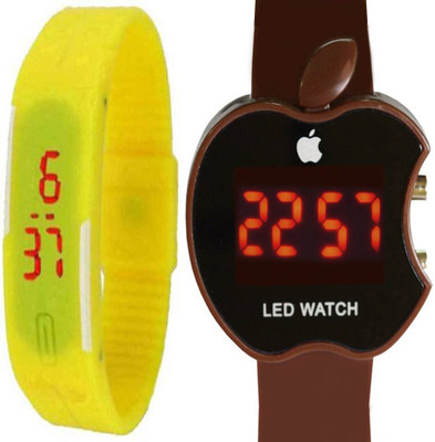 

Fashion Gateway Apple Led and Digital Band (Also best for gifting) Watch - For Boys & Girls