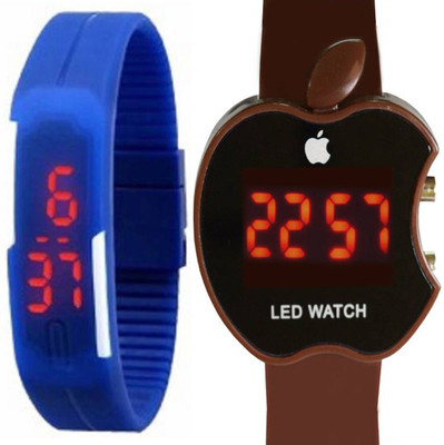 

Fashion Gateway Apple Led and Digital Band (Also best for gifting) Watch - For Boys & Girls
