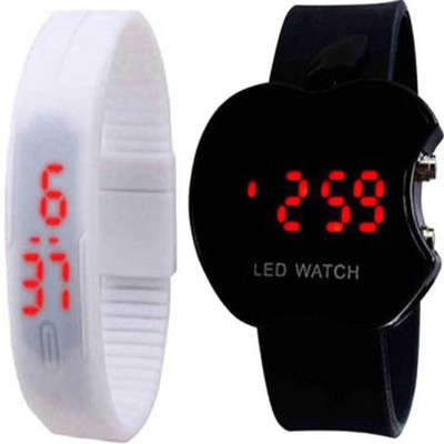 

Fashion Gateway Apple Led and Digital Band (Also best for gifting) Watch - For Boys & Girls