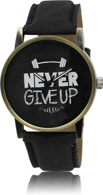 

CM Men Watch With NEVER GIVE UP Printed Dial LR 027 Watch - For Men