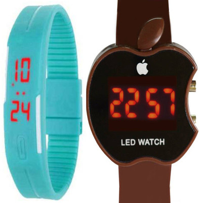 

Fashion Gateway Apple Led and Digital Band (Also best for gifting) Watch - For Boys & Girls