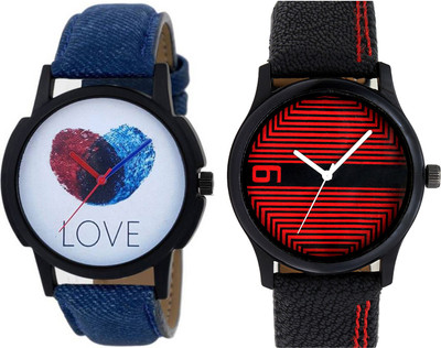 

OpenDeal OD-42OD-C018 Finger Love Fancy Designer Combo Watches For Men & Boys Watch - For Men & Women