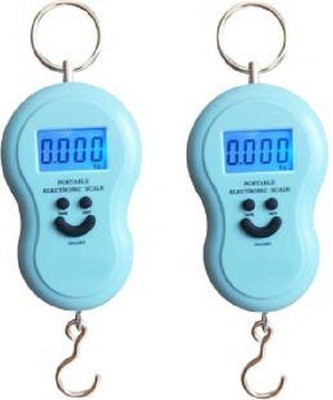 ELEGANTSHOPPING PORTABLE ELECTRONIC SCALE Weighing Scale(Blue)