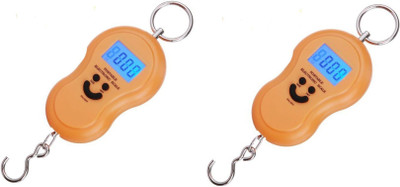 

ELEGANTSHOPPING PORTABLE ELECTRONIC SCALE Weighing Scale(Orange)