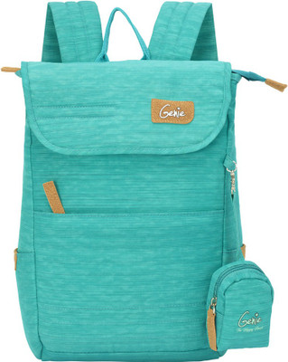 

Genie Swift 15 L Laptop Backpack(Green), Teal