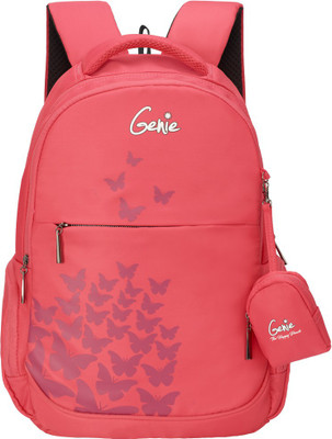 

Genie Breeze 20 L Laptop Backpack(Multicolor), Pink