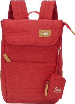 

Genie Swift 15 L Laptop Backpack(Red)