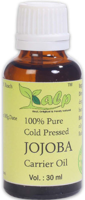 

Kalp Jojoba oil-100% Pure Virgin Cold Pressed Moisturizer For Face, Skin, Hair & Nails For Sensitive & Dry Skin(30 ml)