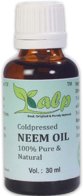 

Kalp Neem oil -Pure Cold Pressed Unrefined ,Natural & Undiluted For Skincare,Hair Care & Natural Bug Repellent(30 ml)