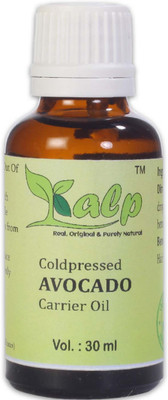 

Kalp Avocado oil-100% Natural Moisturizer For Hair, Face & Skin Rich with Retinol & Vitamin E To Reduce Wrinkles & Dryness(30 ml)