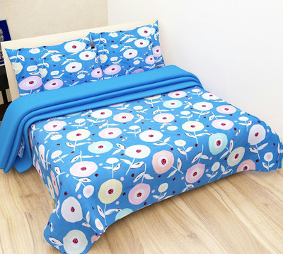 

Shivaay Fashion 200 TC Cotton Double Printed Bedsheet(Pack of 1, Multicolor)