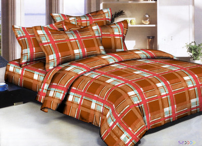

Shivaay Fashion 200 TC Cotton Double Printed Bedsheet(Pack of 1, Multicolor)