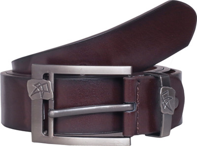

WEARUP Men Formal Brown Artificial Leather Belt
