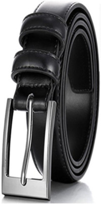 

ZURICH Men Formal Black Genuine Leather Reversible Belt
