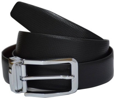 

ZURICH Men Formal Brown Genuine Leather Reversible Belt, Brown/black