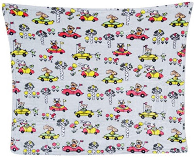 

GURU KRIPA Baby Products Cartoon  Crib Baby Blanket(Polyester, Grey