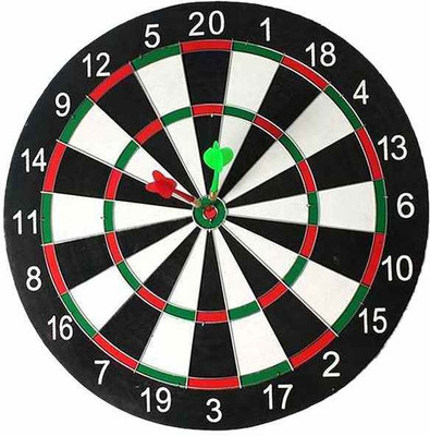 

Facto Power PAPER DART BOARD WITH 6 DARTS Board Game