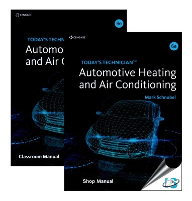 Today's Technician : Automotive Heating and Air Conditioning - Shop Manual and Classroom Manual, 6th Edition (2 Volume Set)(English, Paperback, Mark Schnubel)