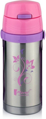 

Kitchen India ™ Trendy 500 ml Sipper(Pack of 1, Silver), Pink