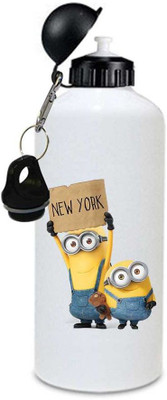 Juvixbuy Printed Minion New Yo 750 ml Sipper(Pack of 1, Multicolor)