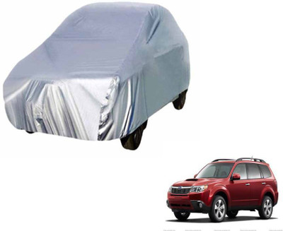 Shivonic Car Cover For Toyota Fortuner Old (Without Mirror Pockets)(Silver, For 2015, 2014, 2012 Models)