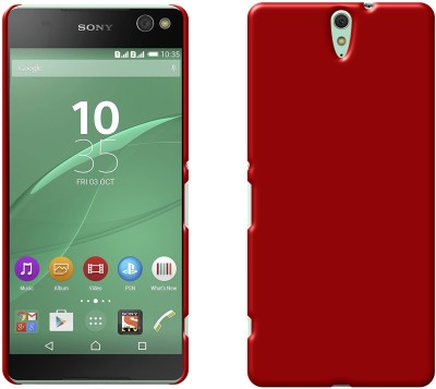 CASE CREATION Back Cover for Sony Xperia C5 Ultra Dual(Red, Grip Case, Pack of: 1)