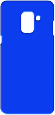 CASE CREATION Back Cover for Samsung Galaxy A8+ (2018)(Blue, Grip Case, Pack of: 1)