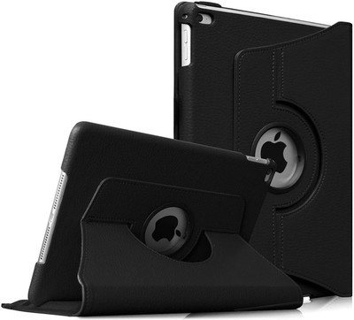 Casewilla Book Cover for Apple iPad Air 2, Apple iPad 6(Black)