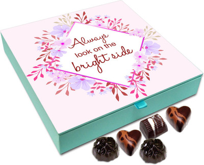 

Chocholik Gift Box - Always Look On Bright Side Chocolate Box - 9pc Truffles(108 g)